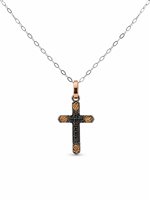 Anhänger Zancan Herr in Gold Diamante Black 9200001161422